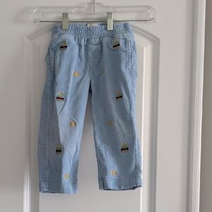The Beaufort Bonnet Company Light Blue Kids Formal Bottoms